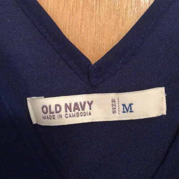 Navy and floral maxi dress - Picture 5 of 5